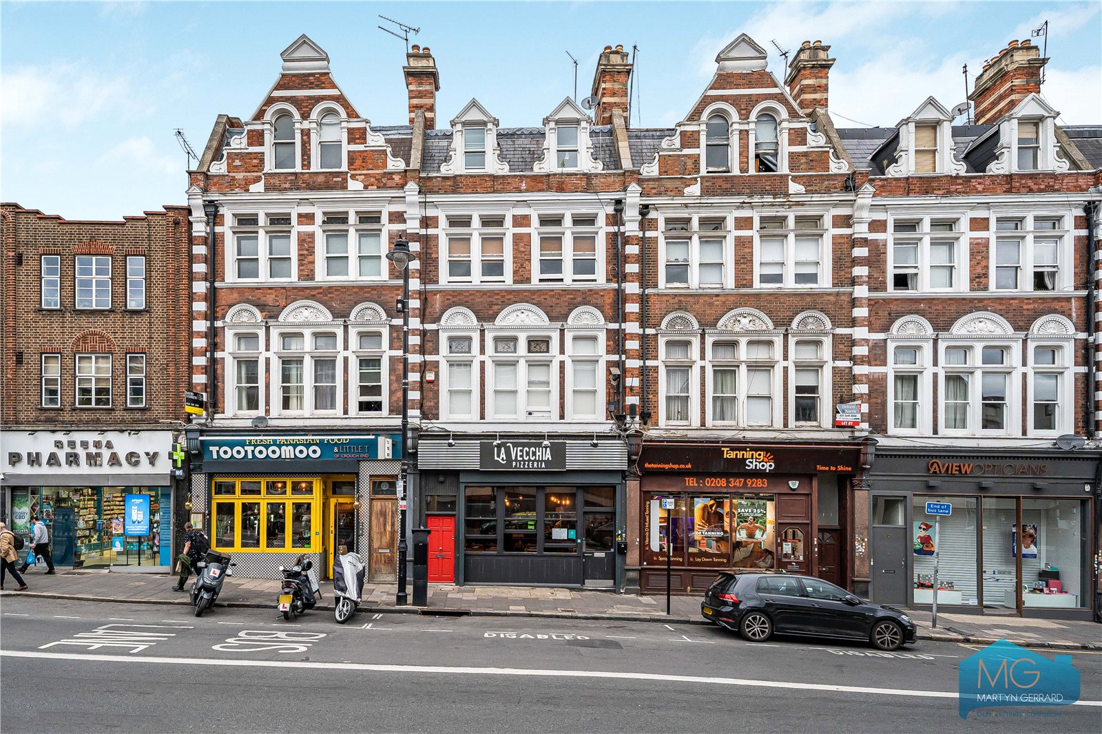 Crouch End Hill, London, N8+  - Martyn Gerrard