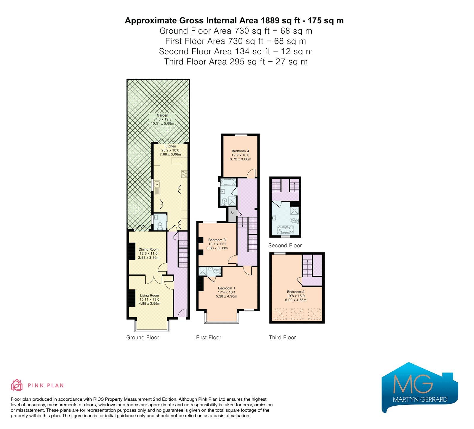 4 bedroom Terraced House to rent - Martyn Gerrard