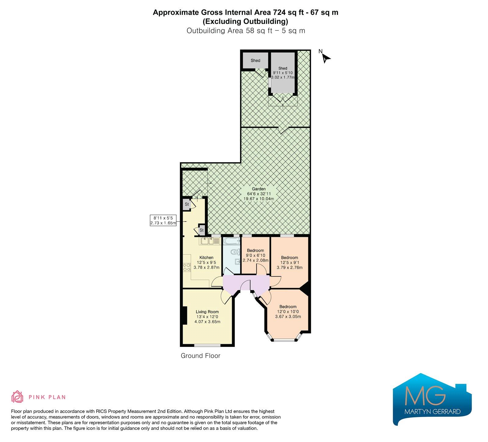 3 bedroom Ground Floor Flat to rent - Martyn Gerrard