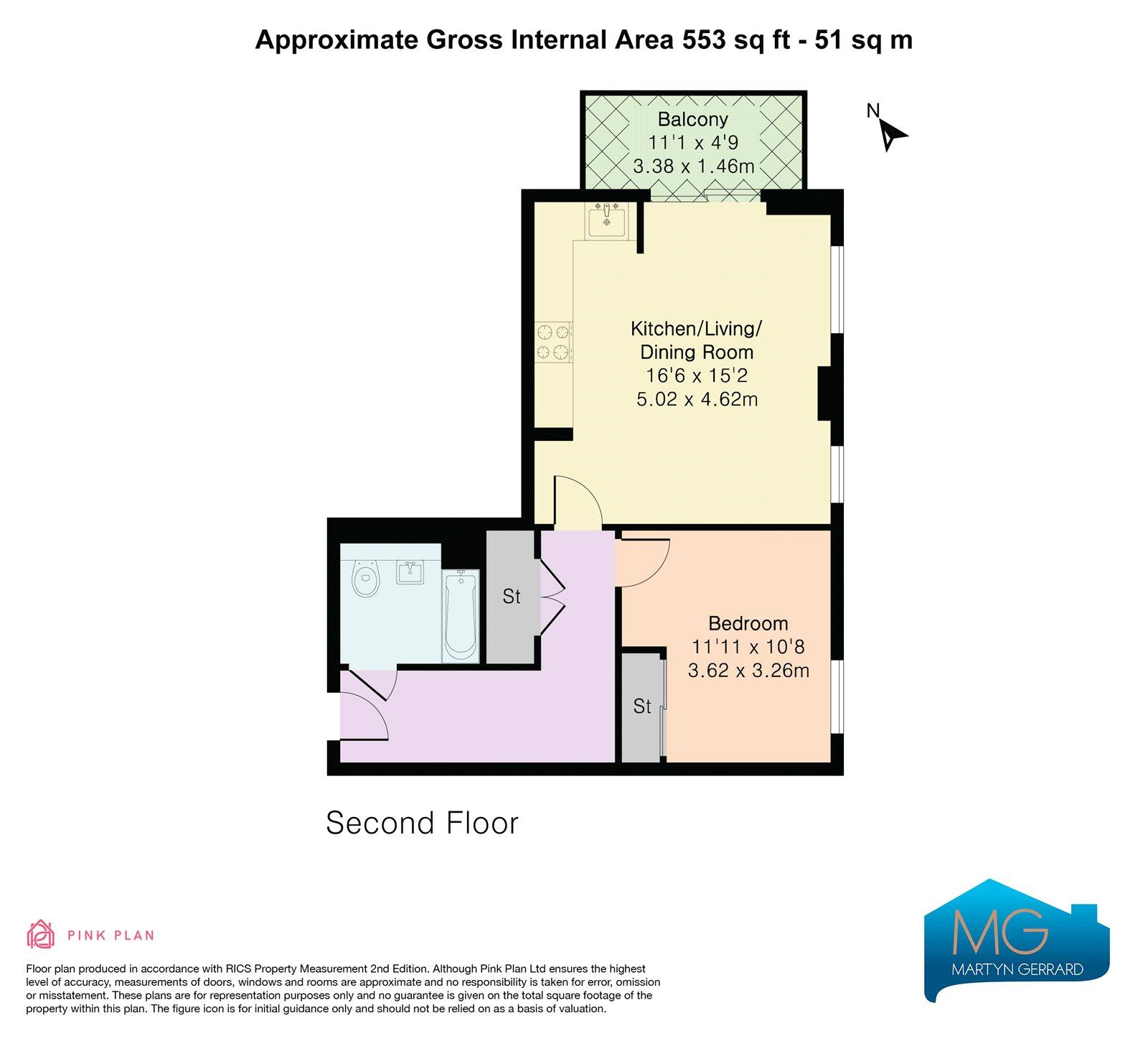 1 bedroom Apartment to rent - Martyn Gerrard