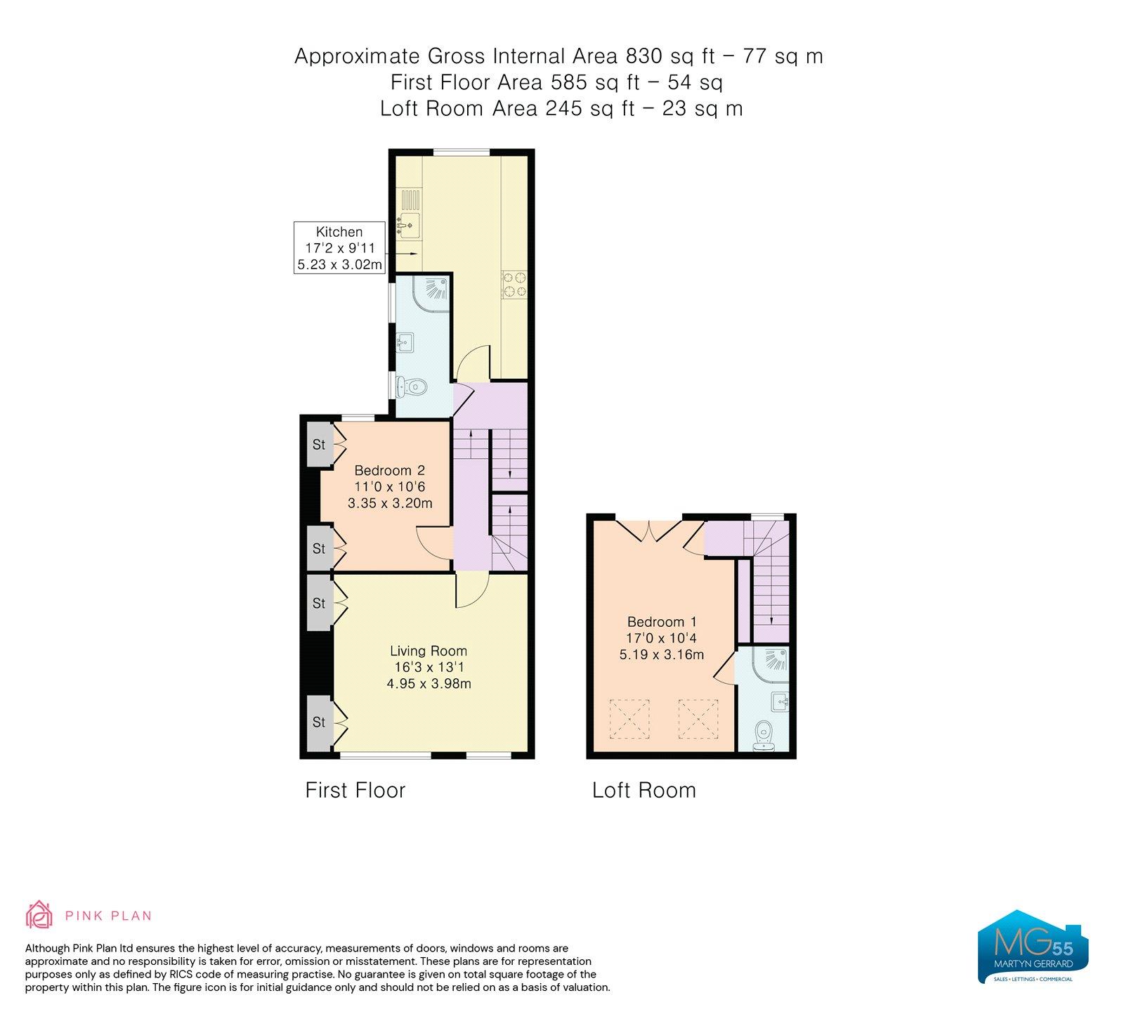 2 bedroom Apartment to rent - Martyn Gerrard