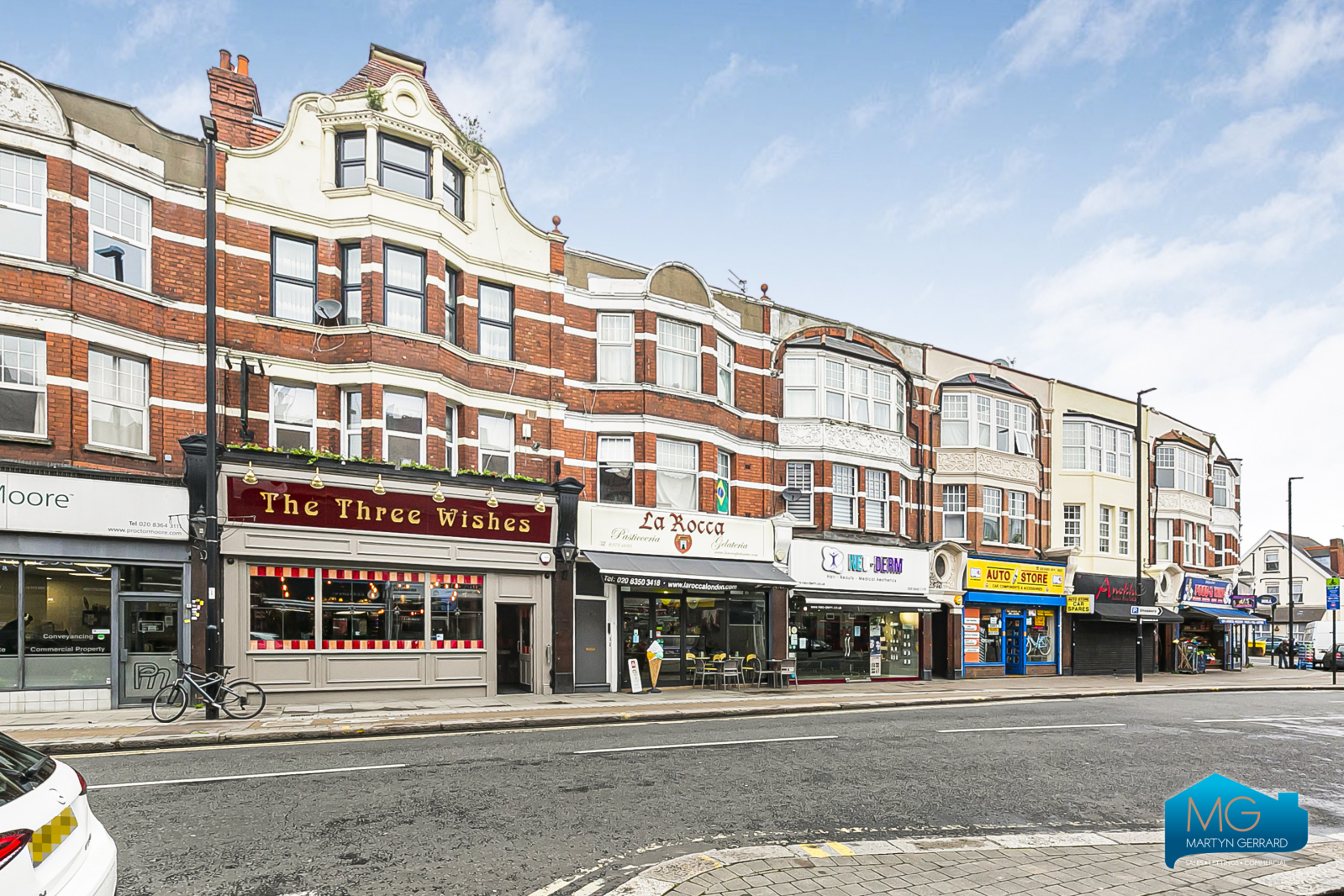 Green Lanes, Winchmore Hill, London, N21+  - Martyn Gerrard