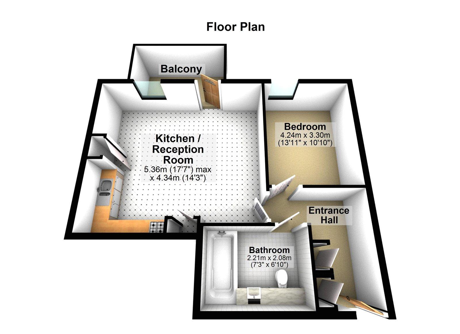 1 bedroom property for sale in London | Robinson Jackson