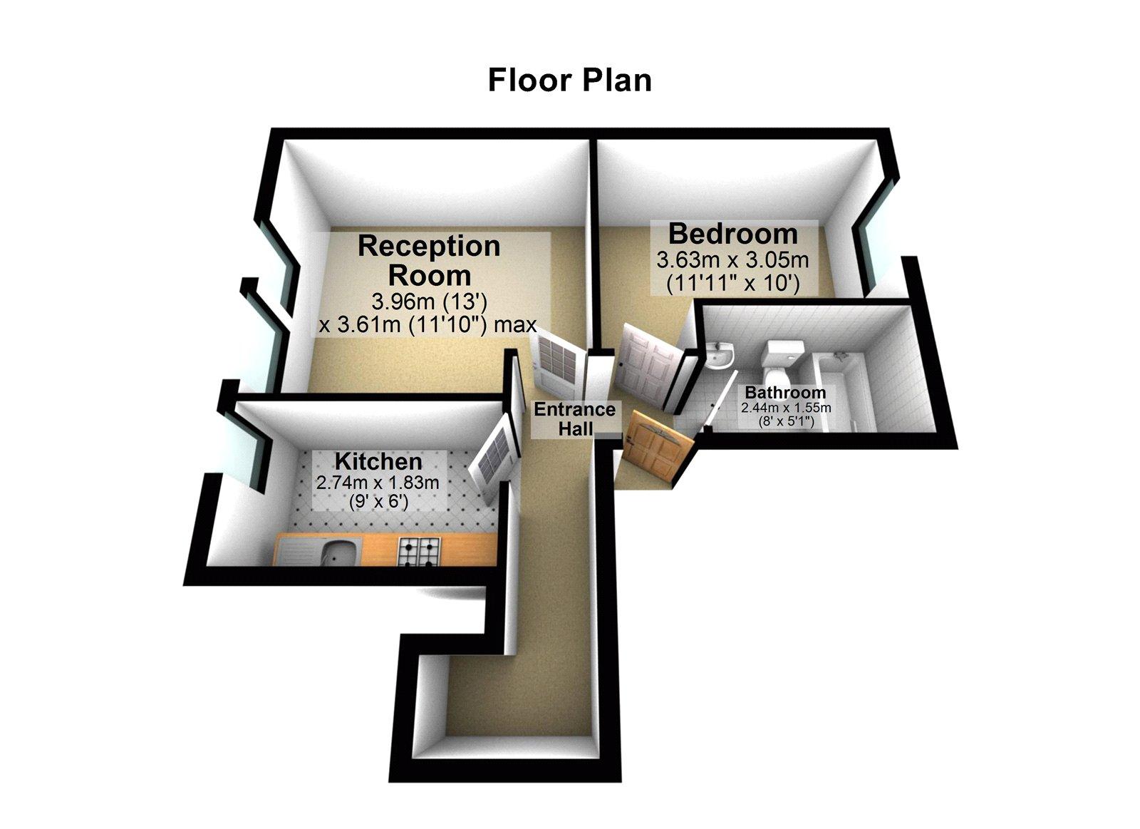 1 bedroom property for sale in London | Robinson Jackson