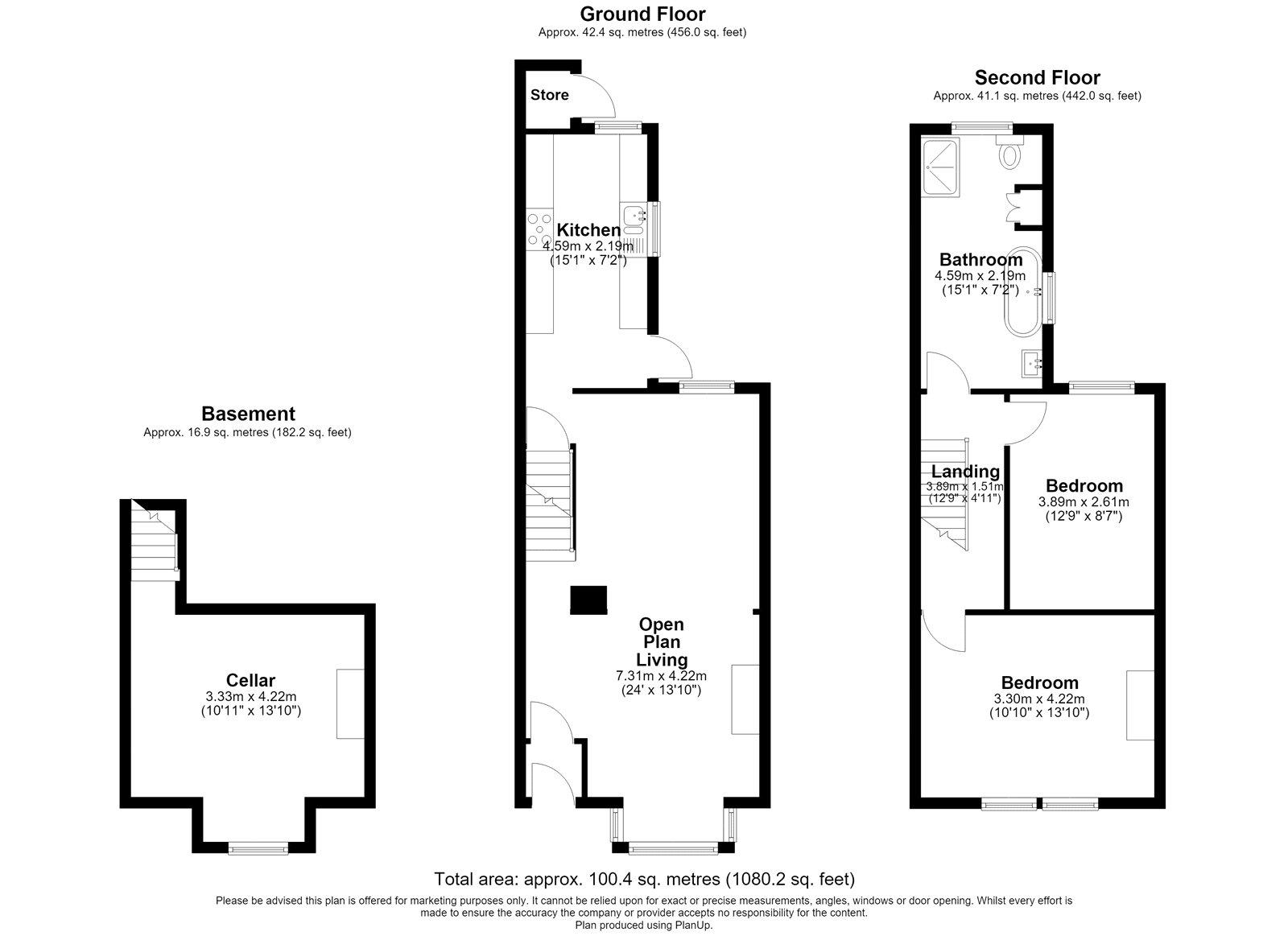 2 bedroom house for sale in Chatham | Robinson Michael & Jackson