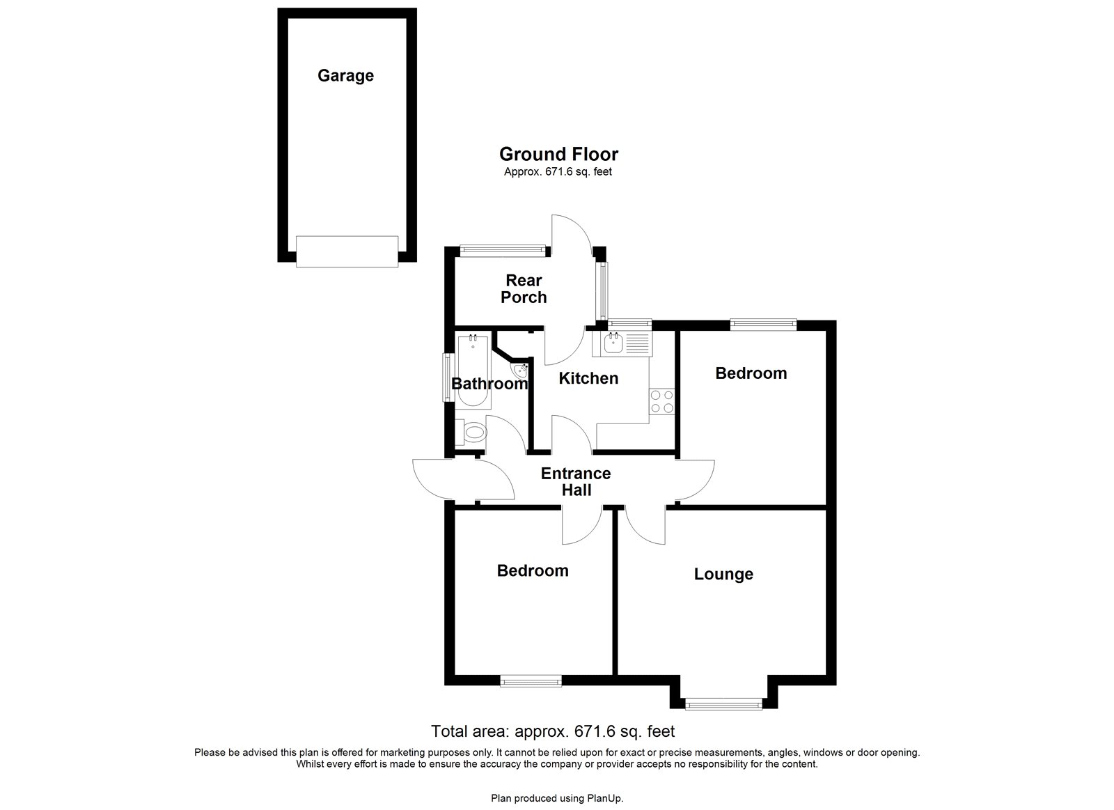 2 bedroom property for sale in Rochester | Robinson Michael & Jackson