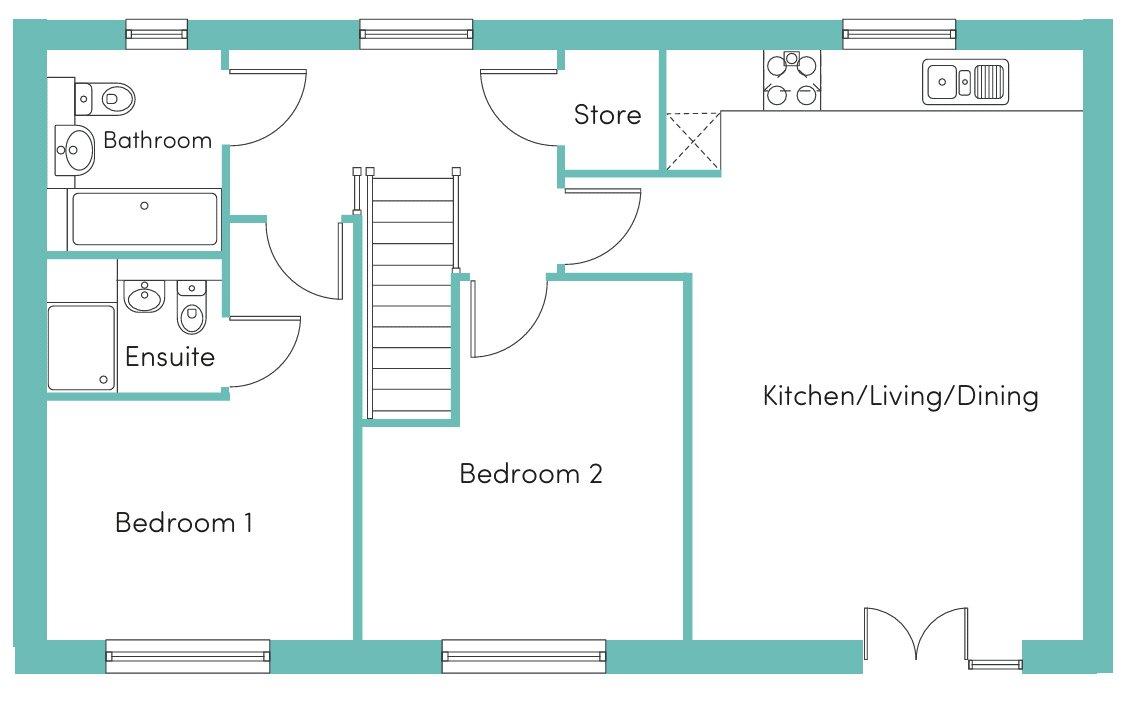 2 bedroom property to rent in Langley | Robinson Michael & Jackson