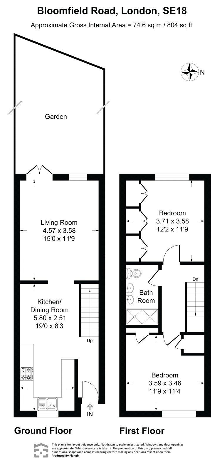2 bedroom house for sale in Woolwich | Robinson Jackson