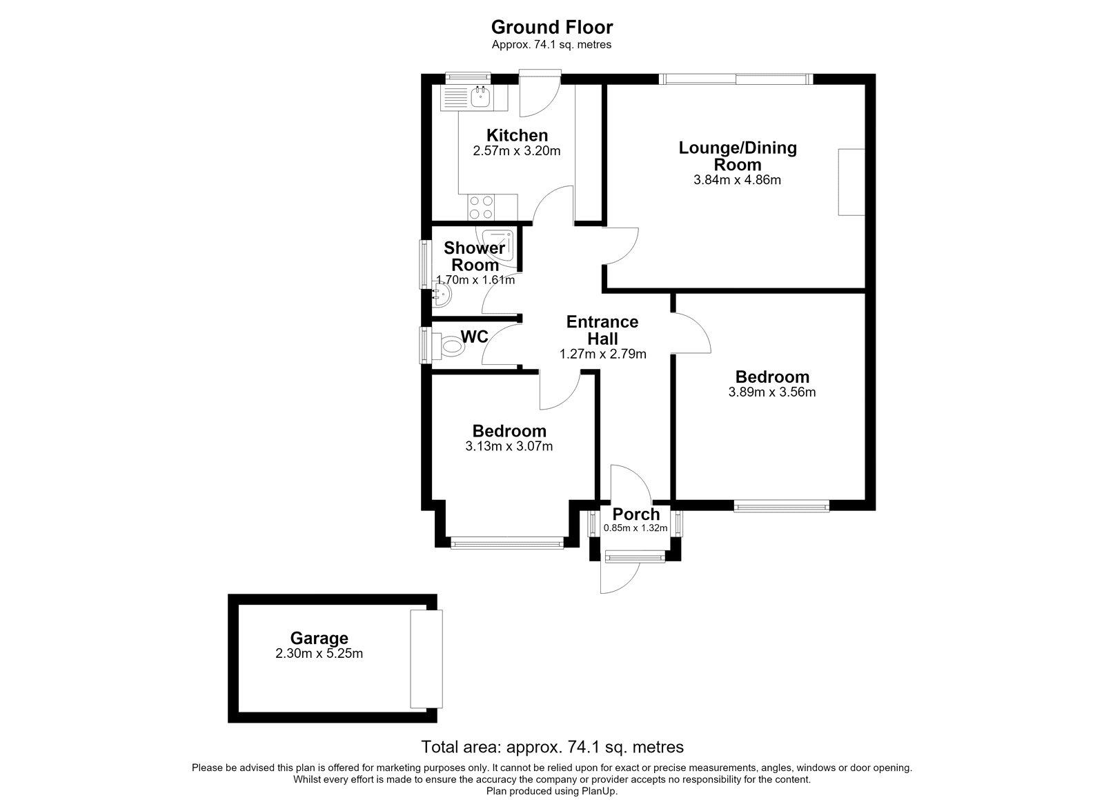 2 bedroom bungalow for sale in Cuxton | Robinson Michael & Jackson