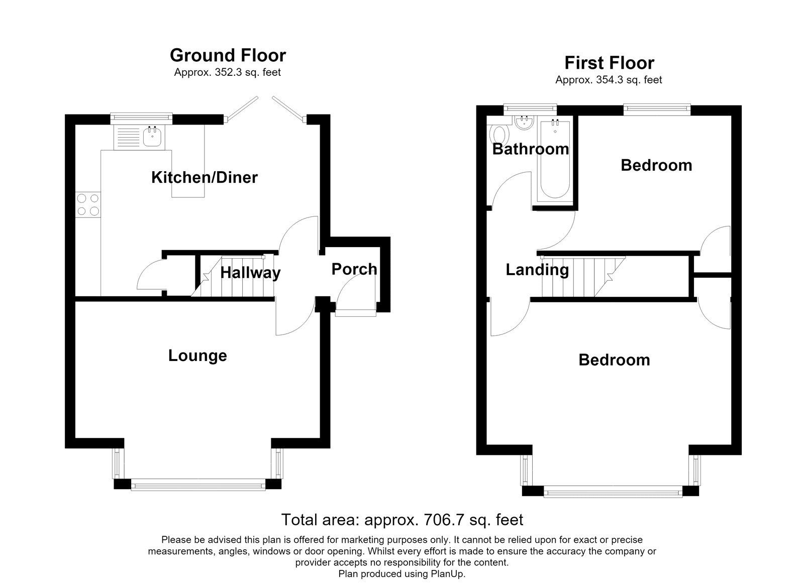 2 bedroom house for sale in Rochester | Robinson Michael & Jackson