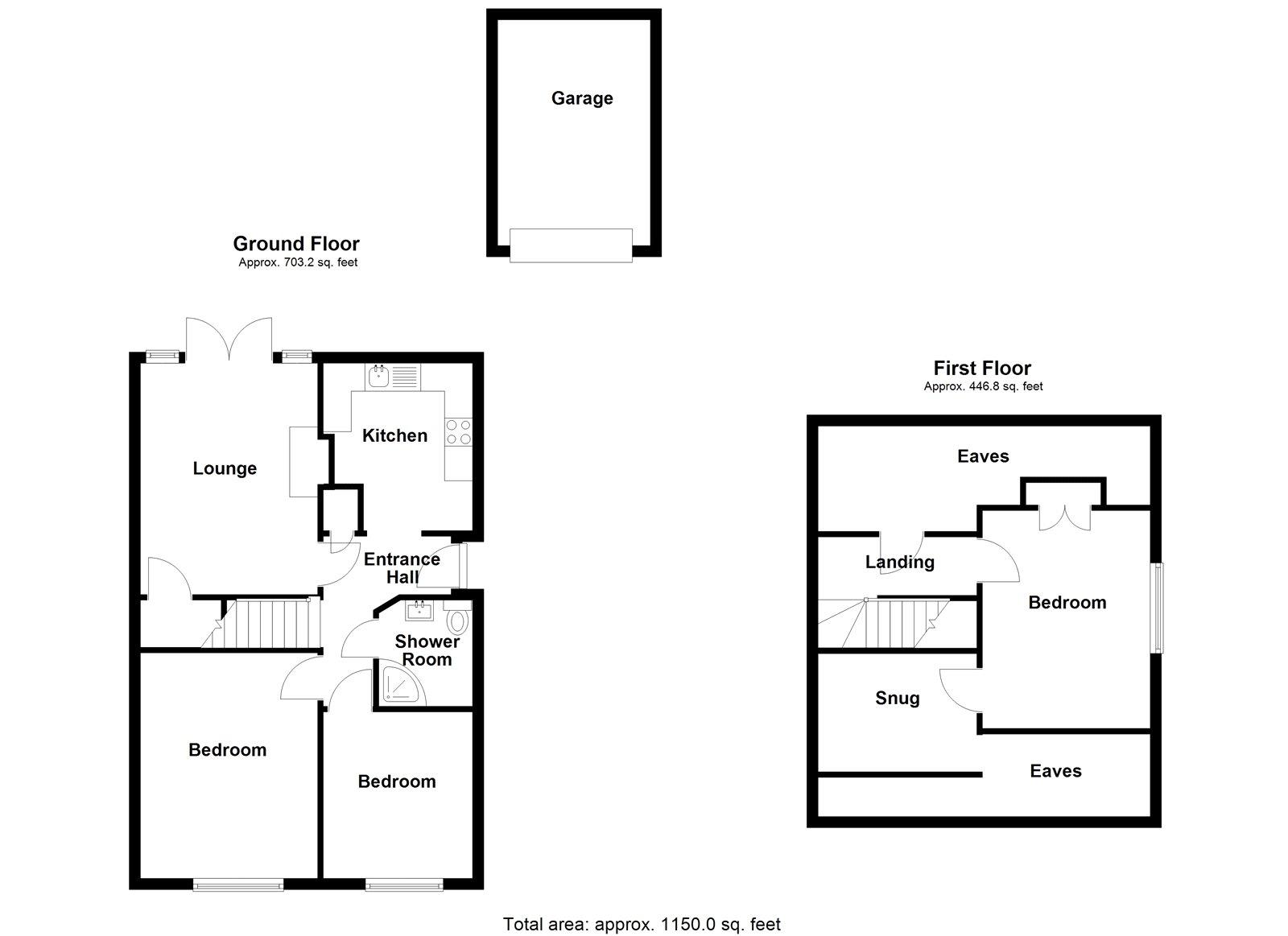 3 bedroom bungalow for sale in Rochester | Robinson Michael & Jackson