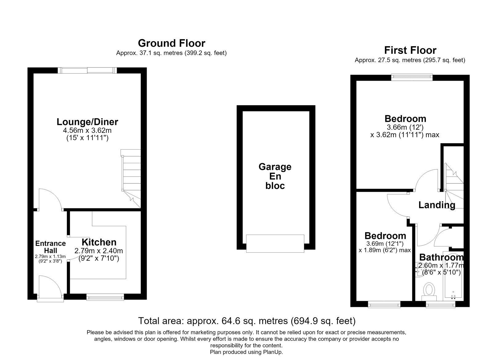 2 bedroom house for sale in Leaman Close | Robinson Michael & Jackson