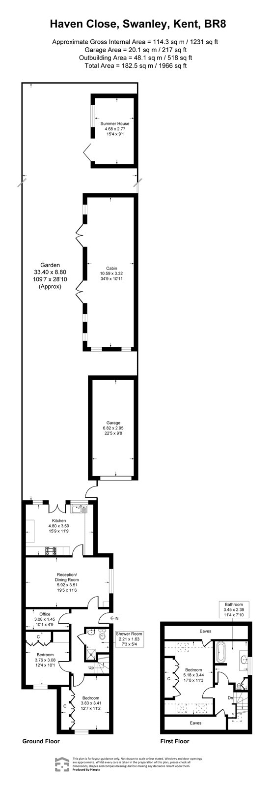 3 bedroom house for sale in Swanley | Robinson Jackson