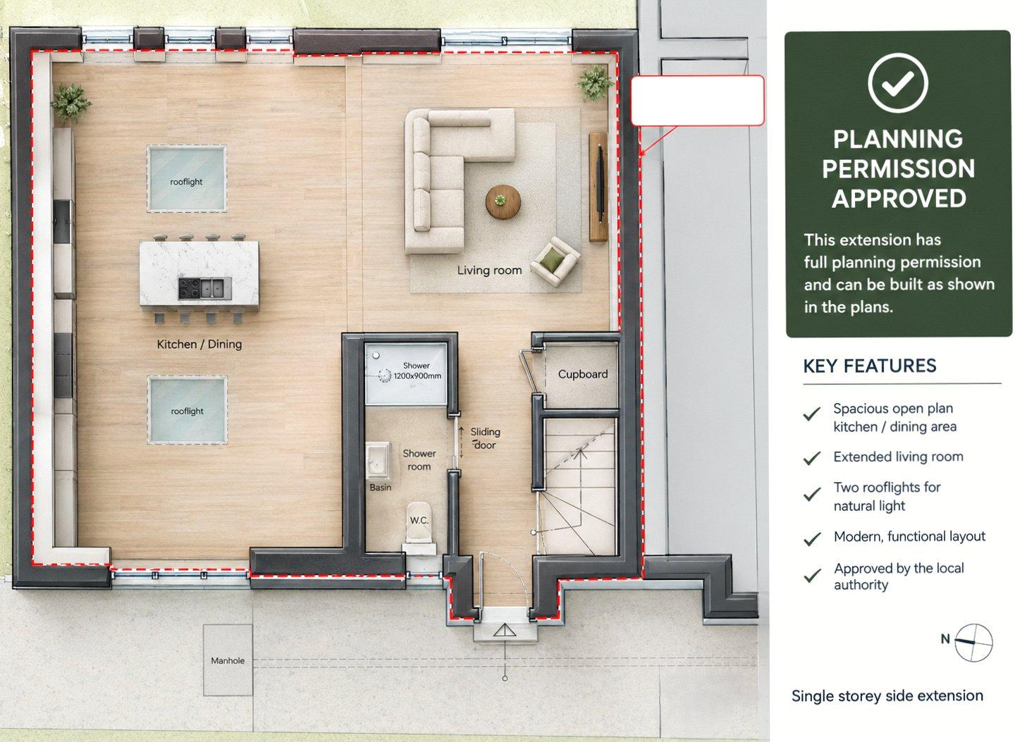 2 bedroom house for sale in Walderslade | Robinson Michael & Jackson