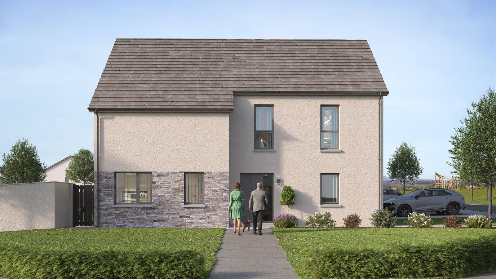 4 Bed Semi Detached House Type B Bun An Chnoic, Moycullen, Co Galway - DNG Estate Agents