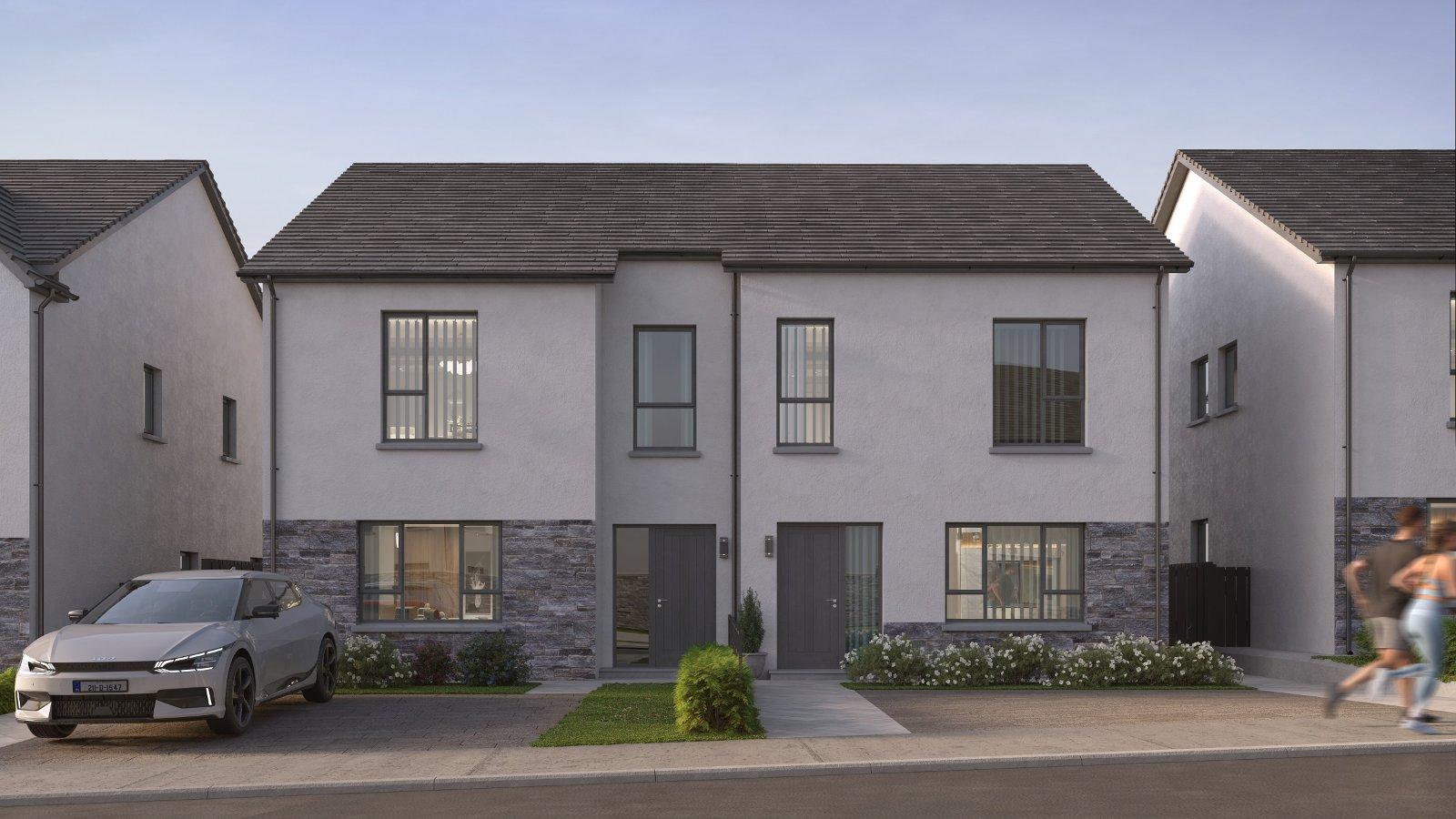 3 Bed + Office Semi Detached Type D Bun An Chnoic, Moycullen, Co Galway - DNG Estate Agents