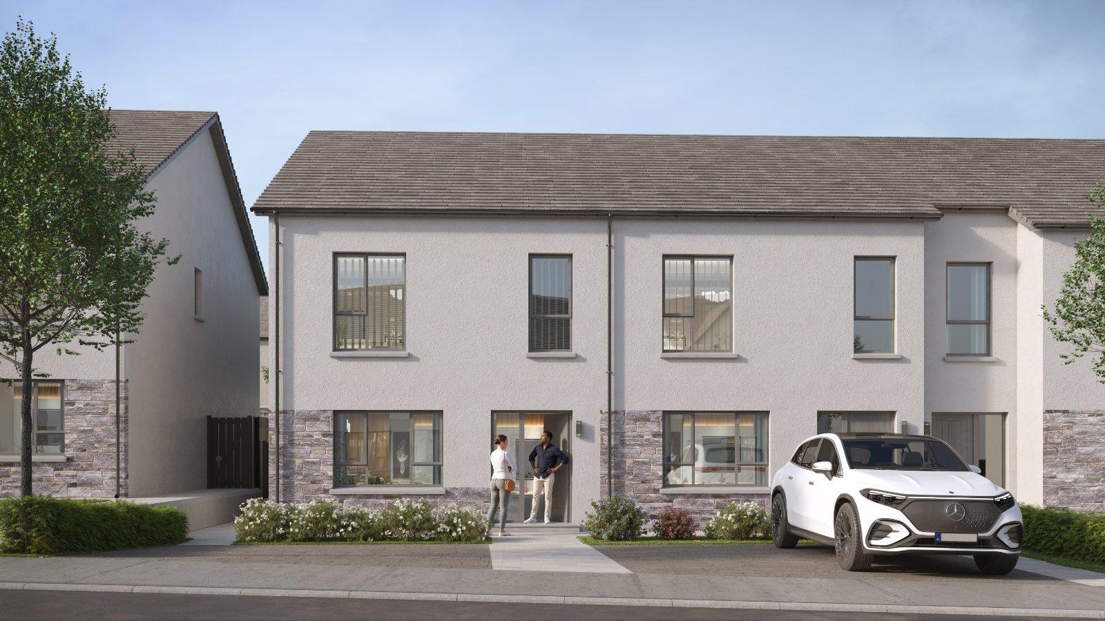 3 Bed Semi Detached House Type E Bun An Chnoic, Moycullen, Co Galway - DNG Estate Agents