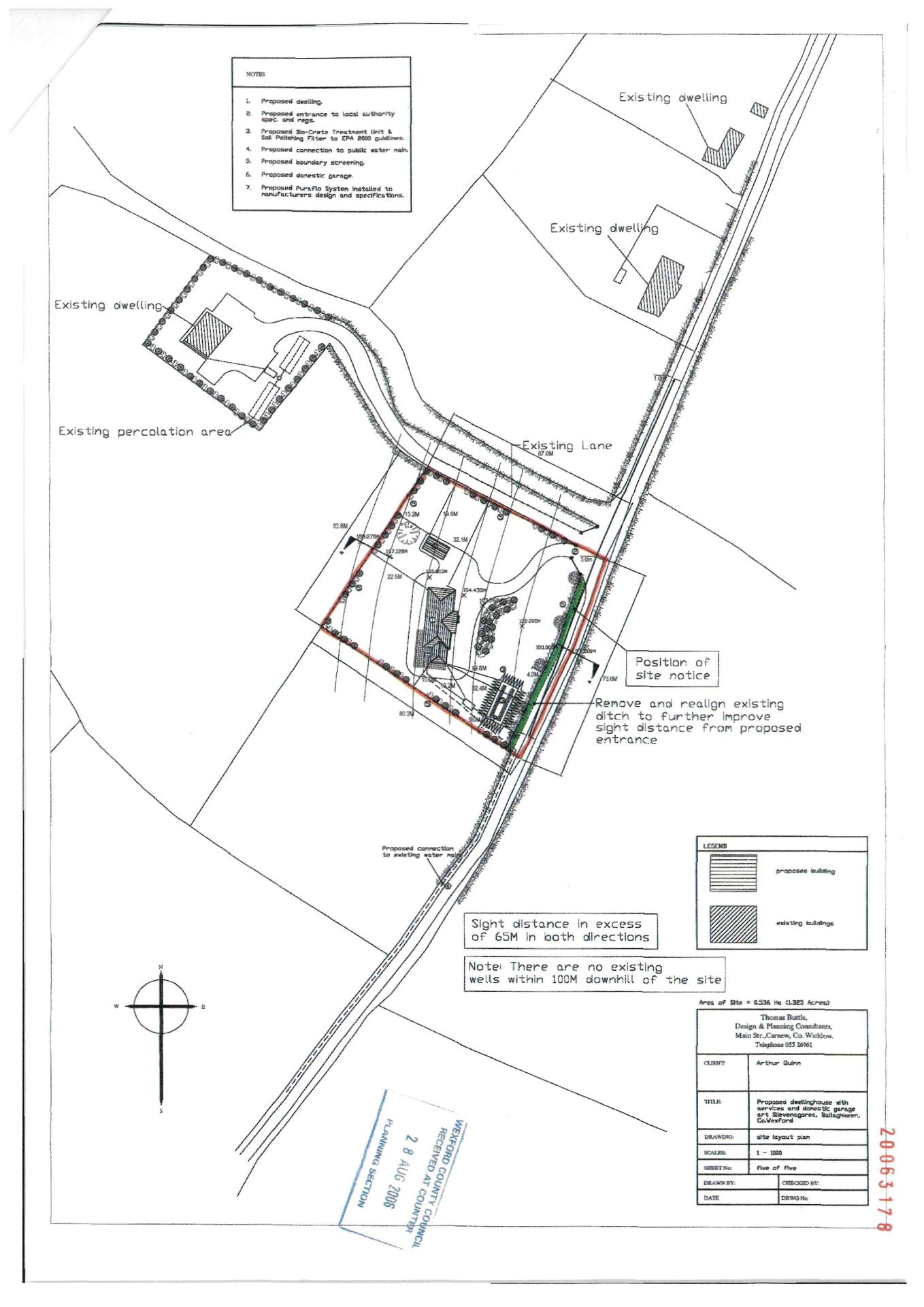 C. 1.2 acre site at Slievenagorea, The Ballagh, Wexford - DNG Estate Agents