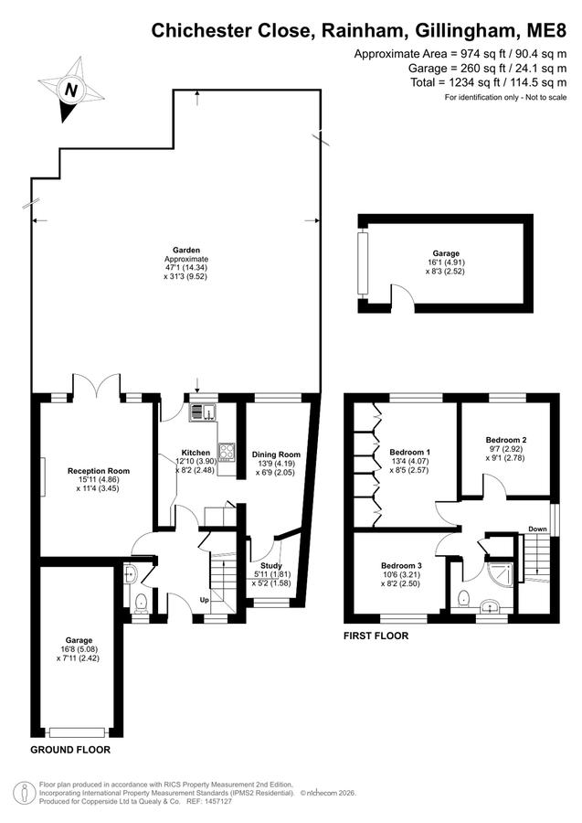 Chichester Close, Rainham, Gillingham, Kent, ME8, 10799, image-2 - Quealy & Co