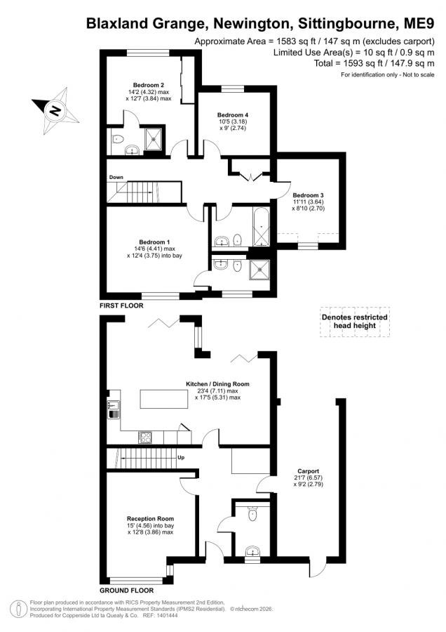 Blaxland Grange, Newington, Sittingbourne, Kent, ME9, 7828, image-1 - Quealy & Co