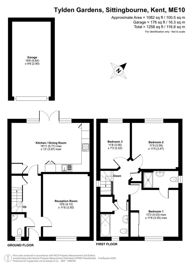 Tylden Gardens, Sittingbourne, Kent, ME10, 11463, image-1 - Quealy & Co