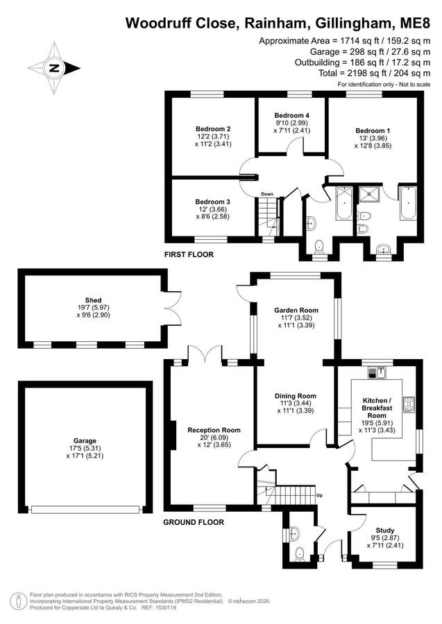 Woodruff Close, Rainham, Gillingham, Kent, ME8, 18268, image-1 - Quealy & Co