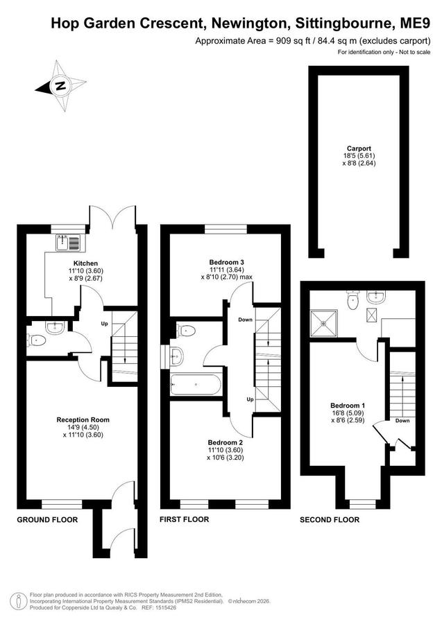 Hop Garden Crescent, Newington, Sittingbourne, Kent, ME9, 10764, image-1 - Quealy & Co