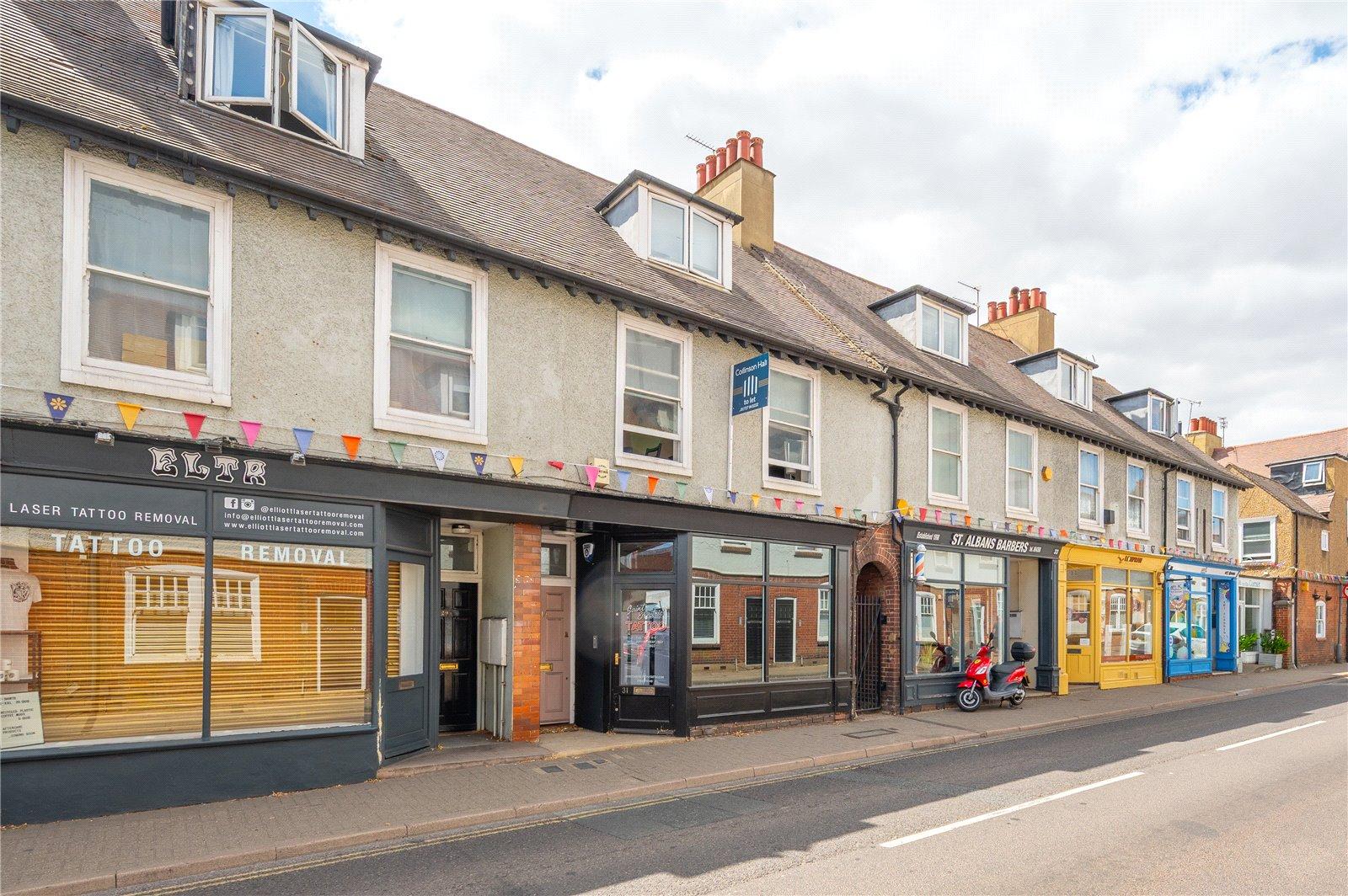 Retail Property (High Street) To Let in Catherine Street, St. Albans, Hertfordshire - View 1 - Collinson Hall