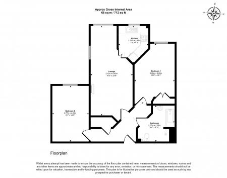 2 bedroom Flat for sale in Kingsley Court, Aldershot, GU11