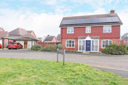 4 bedroom Detached house for sale in Copper Box Close, Augusta Park, Andover, SP11