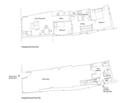 2 bedroom Shop for sale in High Street, Andover, SP10