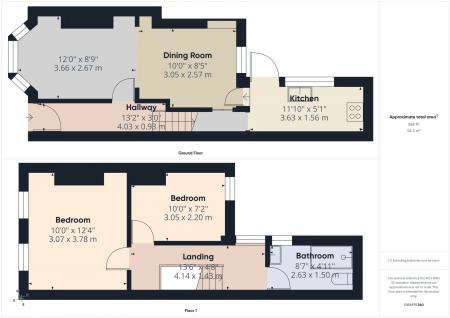 2 bedroom Terraced House to let in Jameson Street, Belfast, BT7