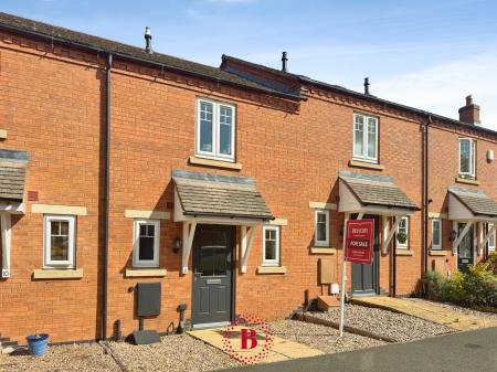 2 bedroom Terraced House for sale in Fleming Drive, Melton Mowbray, LE13
