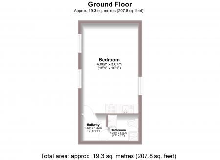 0 bedroom Studio flat to let in Brunswick Place, Hove, BN3