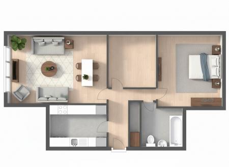 2 bedroom Flat to let in Norfolk Road, Brighton, BN1