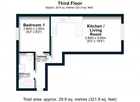 1 bedroom Flat to let in Western Road, Hove, BN3