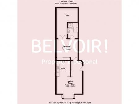 1 bedroom Flat to let in Walsingham Road, Hove, BN3