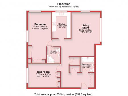 2 bedroom Flat to let in Russell Square, City Centre, Brighton, BN1