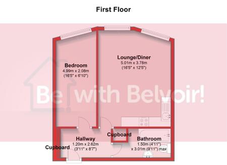 1 bedroom Flat to let in Denmark Terrace, Brighton, BN1