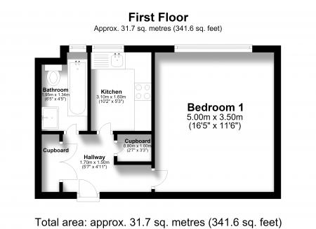1 bedroom Studio flat to let in Worcester Court, Windlesham Avenue, City Centre, Brighton, BN1