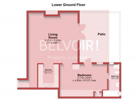 1 bedroom Flat to let in First Avenue, Hove, BN3