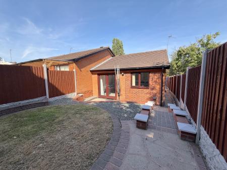 2 bedroom Semi-detached bungalow for sale in The Poplars, Cannock Town Centre, Cannock, WS11