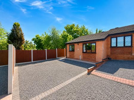 2 bedroom Semi-detached bungalow for sale in The Poplars, Cannock Town Centre, Cannock, WS11