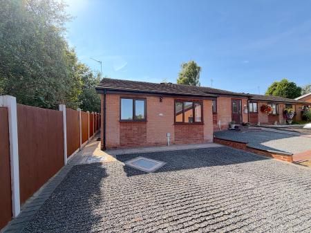 2 bedroom Semi-detached bungalow for sale in The Poplars, Cannock Town Centre, Cannock, WS11