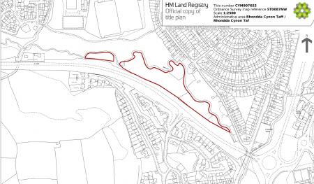 1 bedroom Plot for sale in North side of A4093, Tonyrefail, CF39
