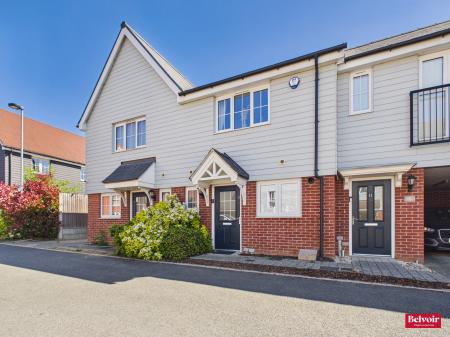 2 bedroom Terraced House for sale in Ben Wilson Link, Beaulieu Park, Chelmsford, Essex, CM1