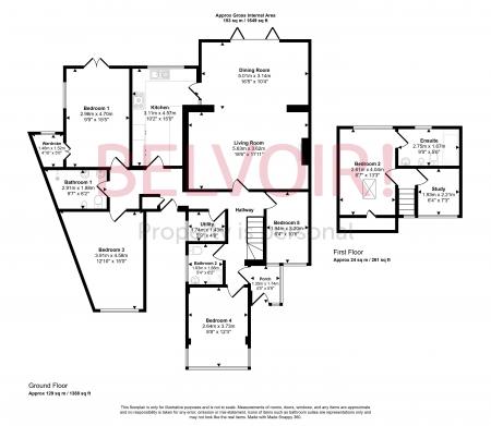 5 bedroom Semi-detached house for sale in Turkdean Road, Benhall, Cheltenham, GL51