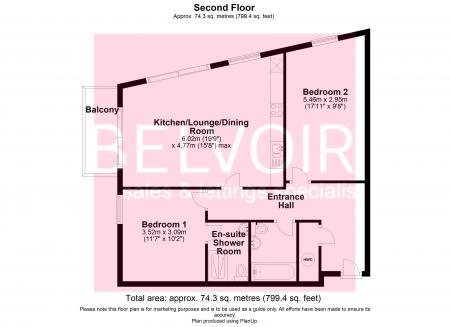 2 bedroom Apartment for sale in Whittle Way, Gloucester, GL3