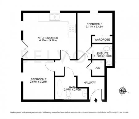 2 bedroom Flat for sale in Propelair Way, Colchester, CO4