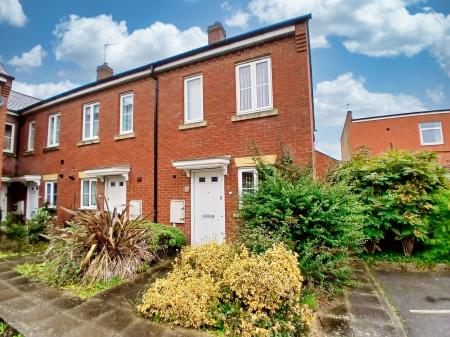 3 bedroom End of terrace house for sale in Blossom Court, Wood Street, Kettering, NN16